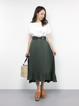 momokoさん（レディース・165cm）の夏コーディネート