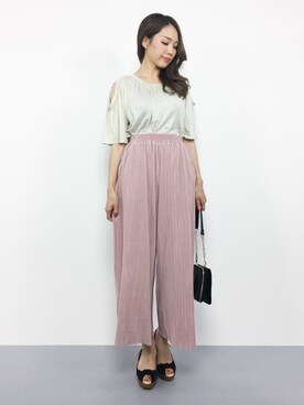 momokoさん（レディース・165cm）の夏コーディネート