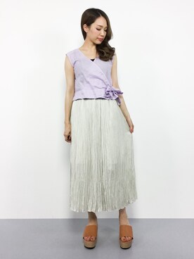 momokoさん（レディース・165cm）の夏コーディネート