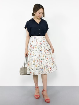 momokoさん（レディース・165cm）の夏コーディネート