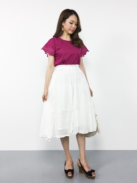 momokoさん（レディース・165cm）の夏コーディネート