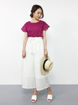 momokoさん（レディース・165cm）の夏コーディネート