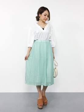 momokoさん（レディース・165cm）の夏コーディネート