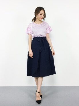 momokoさん(レディース・165cm)の夏コーディネート