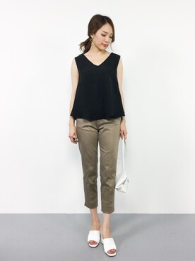 momokoさん（レディース・165cm）の夏コーディネート