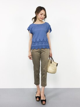 momokoさん（レディース・165cm）の夏コーディネート