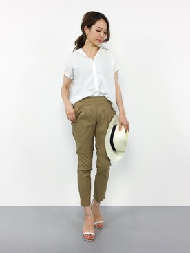 momokoさん（レディース・165cm）の夏コーディネート