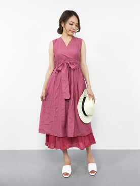 momokoさん（レディース・165cm）の夏コーディネート