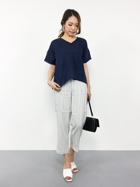 momokoさん(レディース・165cm)の夏コーディネート