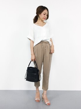 momokoさん(レディース・165cm)の夏コーディネート