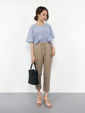 momokoさん（レディース・165cm）の夏コーディネート