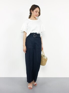 momokoさん（レディース・165cm）の夏コーディネート