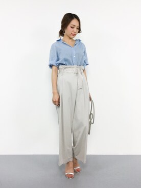 momokoさん（レディース・165cm）の夏コーディネート