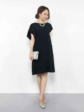 「MACKINTOSH PHILOSOPHY（ﾏｯｷﾝﾄｯｼｭ ﾌｨﾛｿﾌｨｰ）のアイテム」を使った、momokoさん（レディース・165cm）の夏コーディネート
