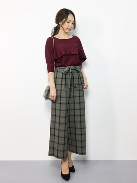 momokoさん（レディース・165cm）の秋コーディネート