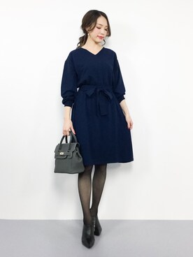 momokoさん（レディース・165cm）の冬コーディネート