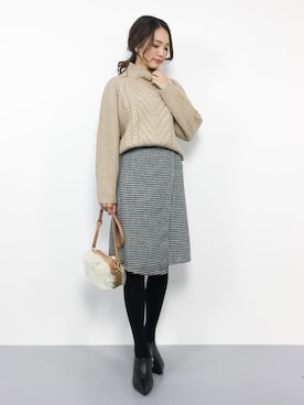 momokoさん（レディース・165cm）の冬コーディネート