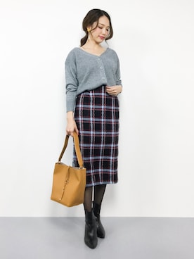 momokoさん（レディース・165cm）の冬コーディネート