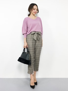 momokoさん（レディース・165cm）の冬コーディネート