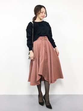 momokoさん（レディース・165cm）の冬コーディネート