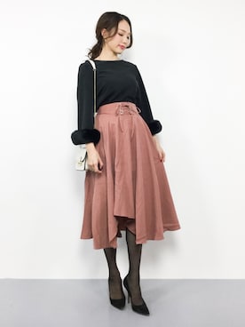 momokoさん（レディース・165cm）の冬コーディネート