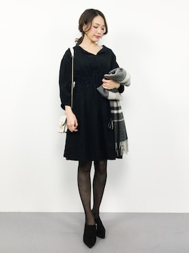 momokoさん（レディース・165cm）の冬コーディネート