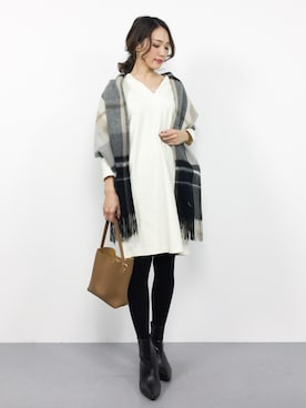 momokoさん(レディース・165cm)の冬コーディネート