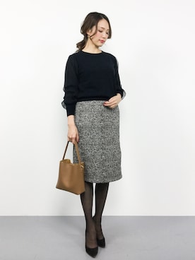 momokoさん（レディース・165cm）の冬コーディネート