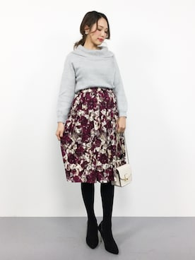 momokoさん（レディース・165cm）の冬コーディネート