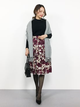 momokoさん（レディース・165cm）の冬コーディネート