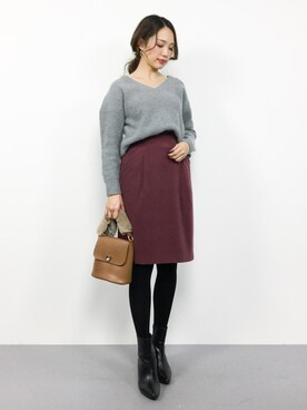 momokoさん(レディース・165cm)の冬コーディネート