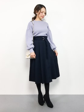 momokoさん（レディース・165cm）の冬コーディネート