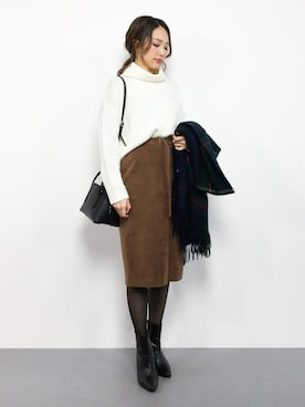 momokoさん(レディース・165cm)の冬コーディネート