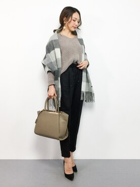 momokoさん（レディース・165cm）の冬コーディネート