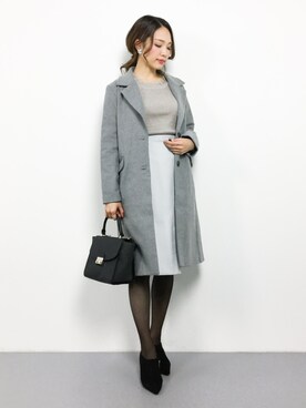 「oneway glamorous（ワンウェイグラマラス）のアイテム」を使った、momokoさん（レディース・165cm）の冬コーディネート