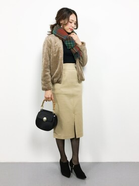 momokoさん(レディース・165cm)の冬コーディネート