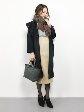 momokoさん（レディース・165cm）の冬コーディネート