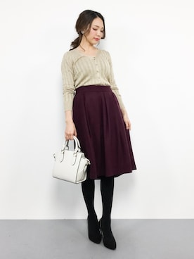 momokoさん（レディース・165cm）の冬コーディネート