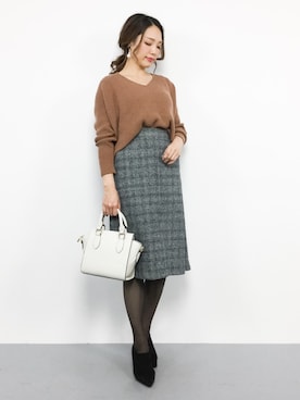 momokoさん（レディース・165cm）の冬コーディネート