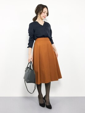 momokoさん（レディース・165cm）の冬コーディネート