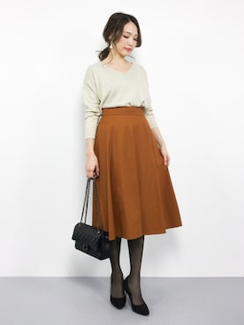 momokoさん（レディース・165cm）の冬コーディネート