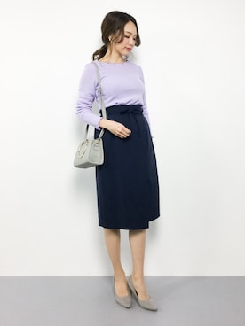 「classicalelf（クラシカルエルフ）のアイテム（バッグ）」を使った、momokoさん（レディース・165cm）の冬コーディネート