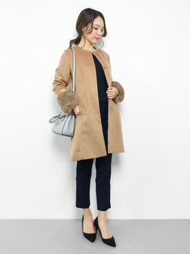 momokoさん(レディース・165cm)の冬コーディネート