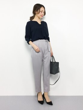 momokoさん（レディース・165cm）の冬コーディネート