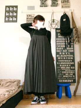 aoiさん（レディース・158cm）の冬コーディネート