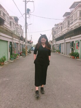 「catworld（キャットワールド）のアイテム」を使った、BoBoさん（レディース・174cm）の冬コーディネート