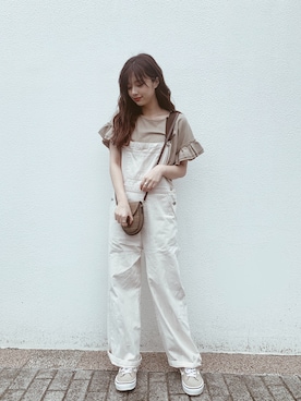 「Ciki（シキ）のアイテム（アクセサリー）」を使った、橘 ひろなさん（レディース・169cm）の春コーディネート