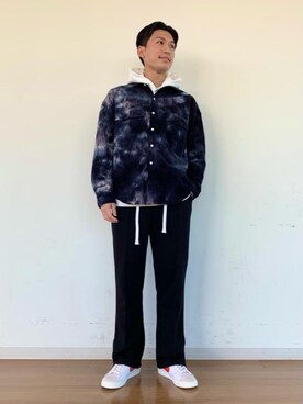 松田 雅王さん（メンズ・170cm）の冬コーディネート