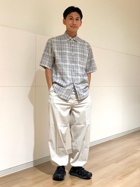 松田 雅王さん(メンズ・170cm)の春コーディネート