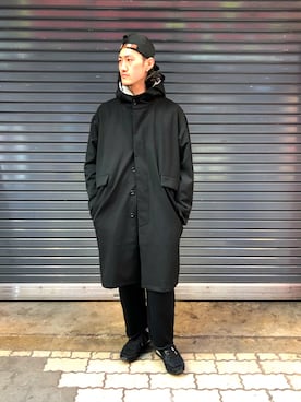 「Johnbull（ジョンブル）のアイテム（ジャケット/アウター）」を使った、Akinori Iwataさん（メンズ・167cm）の冬コーディネート